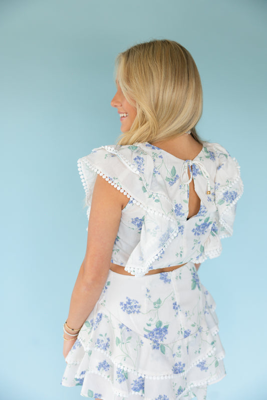 Blossom ruffle set