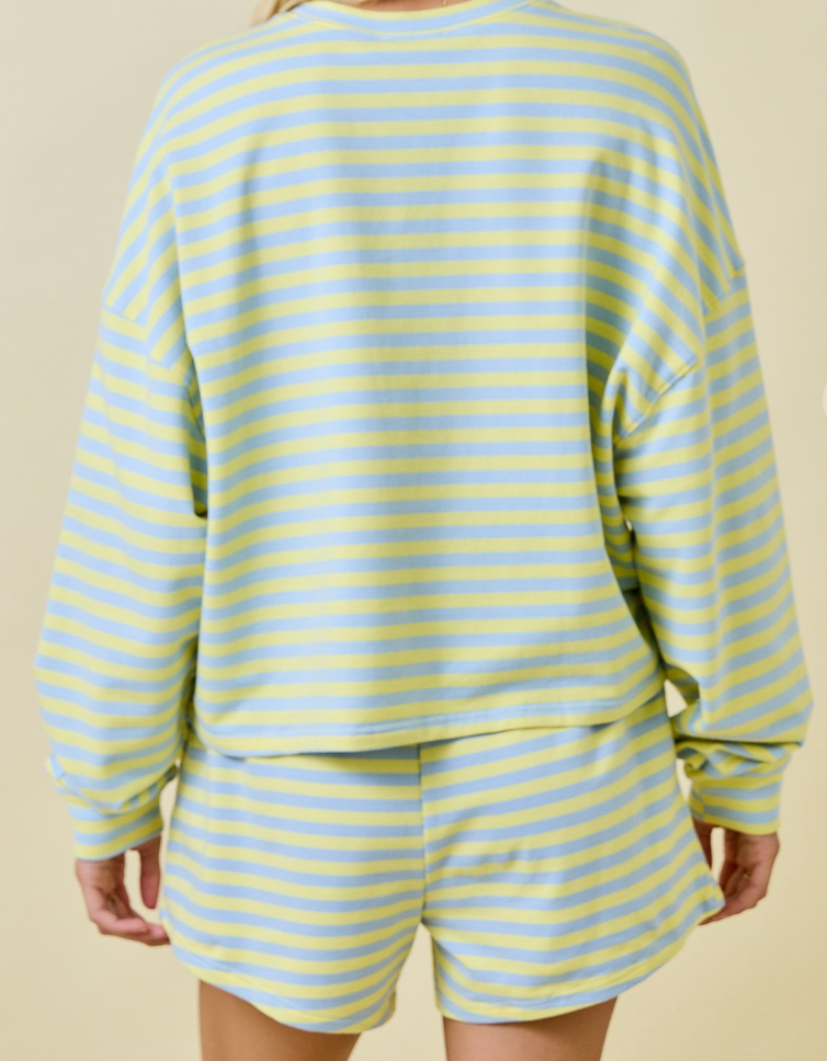 Delta striped TOP