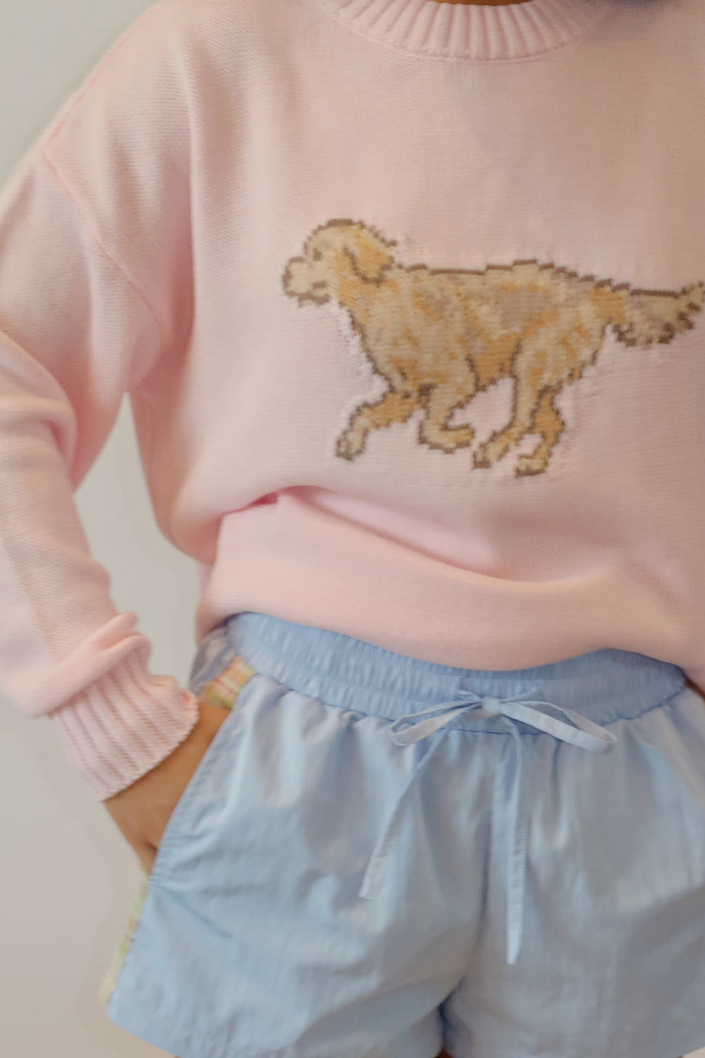 Golden girl sweater