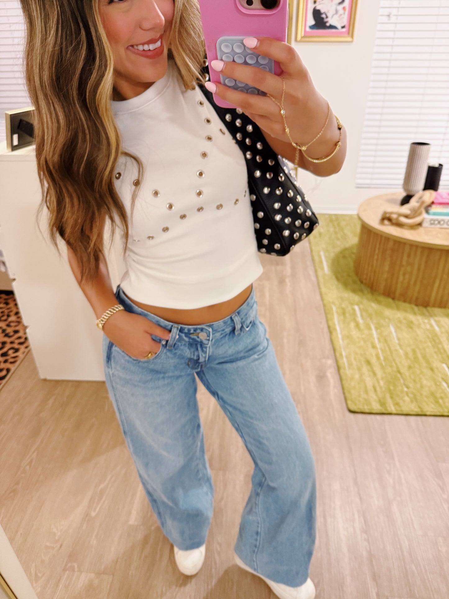White Kini Tee