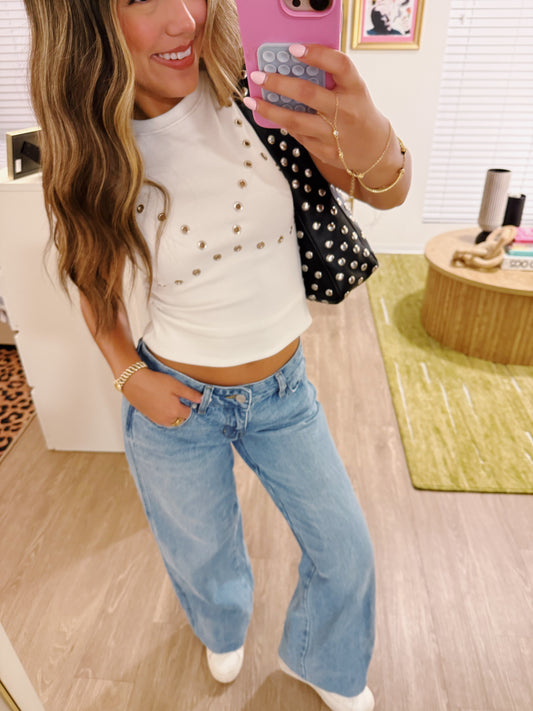 White Kini Tee