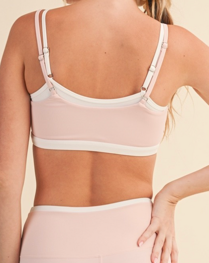 Layered ballerina pink TOP